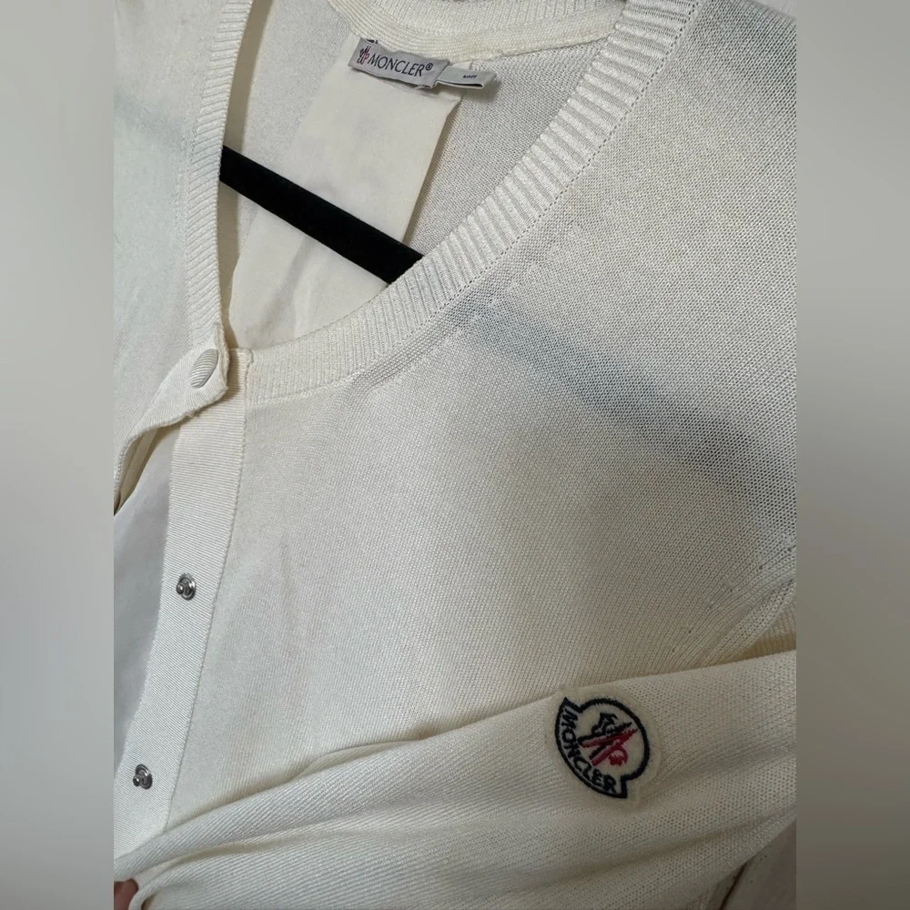 MONCLER Maglia Tricot cardigan. Size small